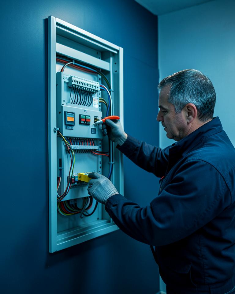 Profesional del sector de electricidad